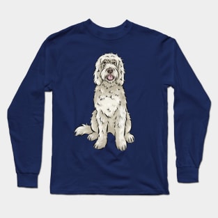 White Portuguese Water Dog Long Sleeve T-Shirt